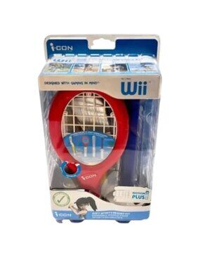 Icon  Nintendo Wii Resort Kit Racquet Golf Baseball Sword Isight Handle Kit New